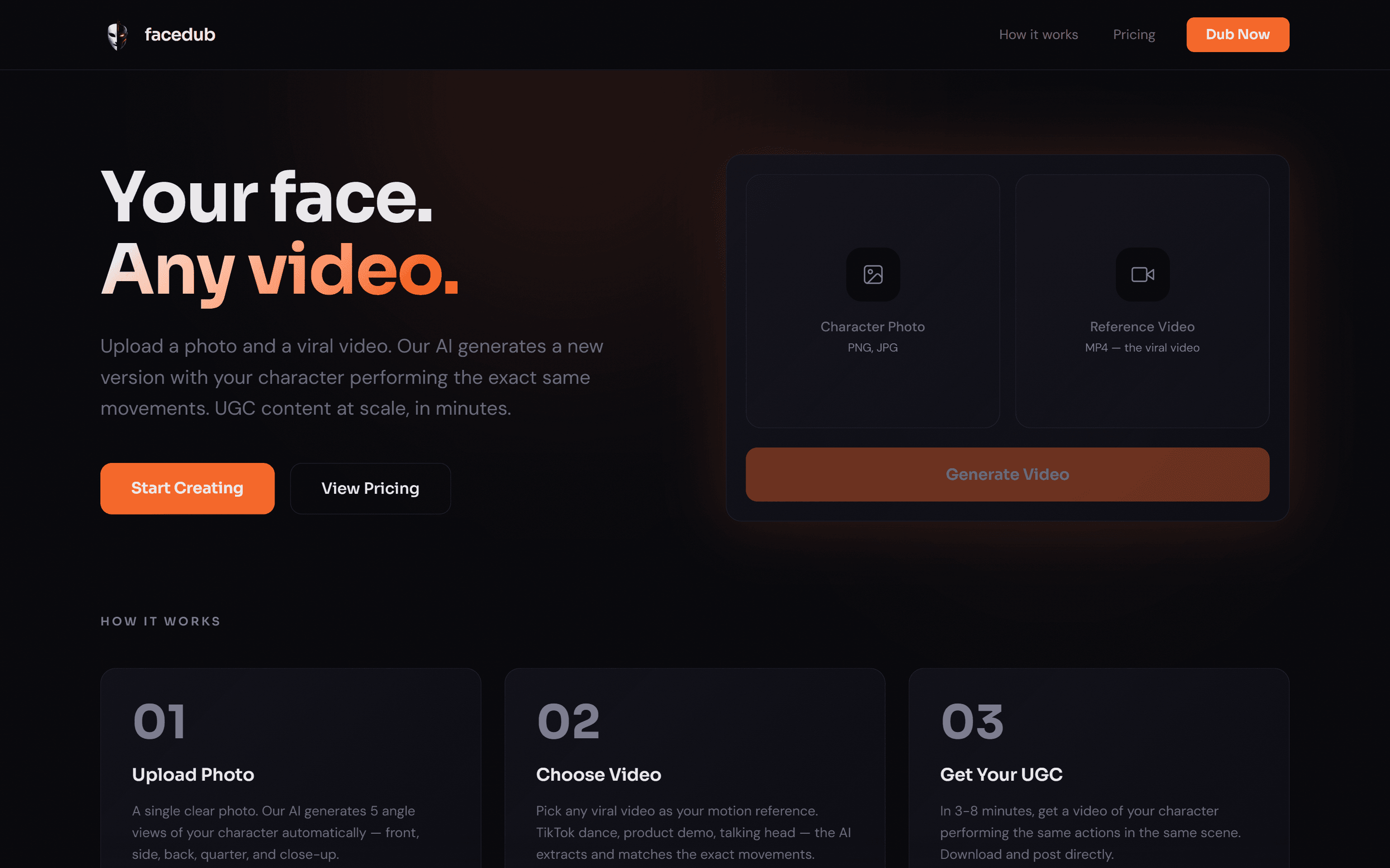 Face Dub screenshot